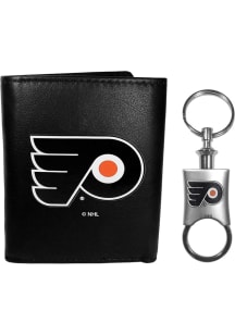 Philadelphia Flyers Leather Mens Trifold Wallet