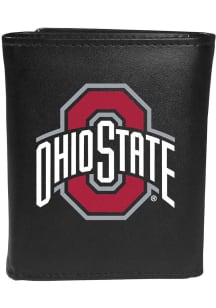 Ohio State Buckeyes Leather Mens Trifold Wallet
