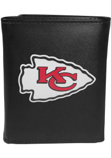 Kansas City Chiefs Leather Mens Trifold Wallet