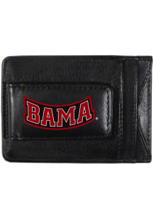 Alabama Crimson Tide Leather Mens Bifold Wallet