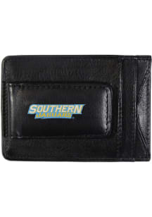 Southern University Jaguars Leather Mens Bifold Wallet