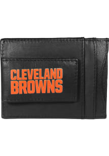 Cleveland Browns Leather Mens Bifold Wallet