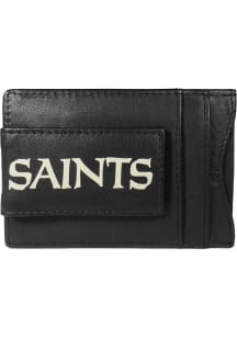 New Orleans Saints Leather Mens Bifold Wallet