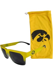 Sportsfarer Iowa Hawkeyes Mens Sunglasses - Black