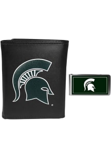 Michigan State Spartans Money Clip Mens Trifold Wallet
