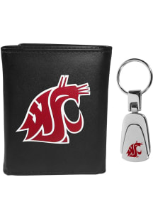 Washington State Cougars Key Chain Mens Trifold Wallet