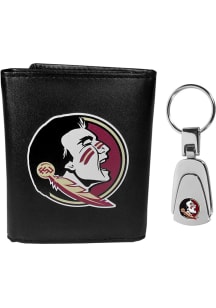 Florida State Seminoles Key Chain Mens Trifold Wallet
