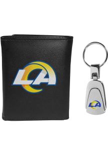 Los Angeles Rams Key Chain Mens Trifold Wallet