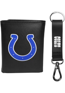 Indianapolis Colts Key Chain Mens Trifold Wallet