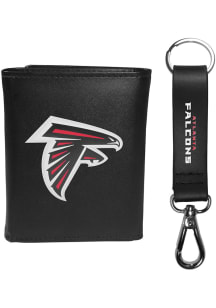 Atlanta Falcons Key Chain Mens Trifold Wallet