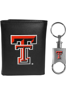 Texas Tech Red Raiders Key Chain Mens Trifold Wallet