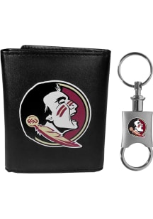 Florida State Seminoles Key Chain Mens Trifold Wallet