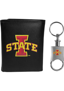 Iowa State Cyclones Key Chain Mens Trifold Wallet