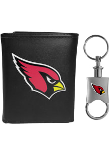 Arizona Cardinals Key Chain Mens Trifold Wallet