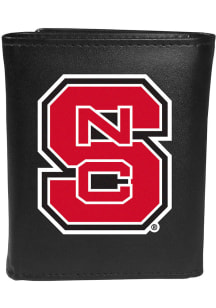 NC State Wolfpack Large Logo Mens Trifold Wallet