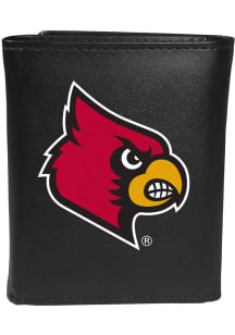 Louisville Cardinals Large Logo Mens Trifold Wallet