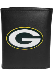 Green Bay Packers Large Logo Mens Trifold Wallet