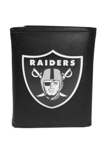 Las Vegas Raiders Large Logo Mens Trifold Wallet