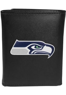 Seattle Seahawks Large Logo Mens Trifold Wallet