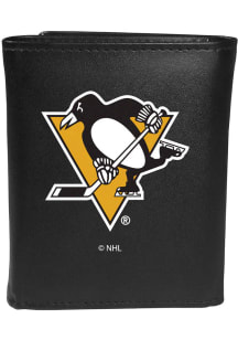 Pittsburgh Penguins Large Logo Mens Trifold Wallet