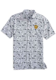 Johnnie O Missouri Tigers Youth Black Tailgater 2.0 All Over Print Short Sleeve Polo Shirt