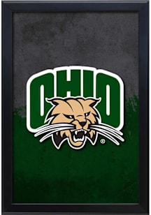 Ohio Bobcats Snap Frame LED Sign - Black