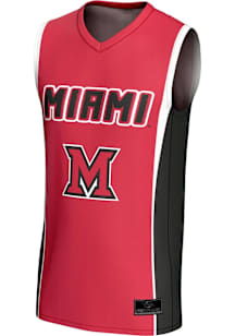 ProSphere Miami RedHawks Youth Rival Basketball Red Basketball Jersey