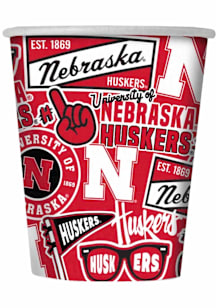 Nebraska Cornhuskers 12oz 25pk Disposable Cups