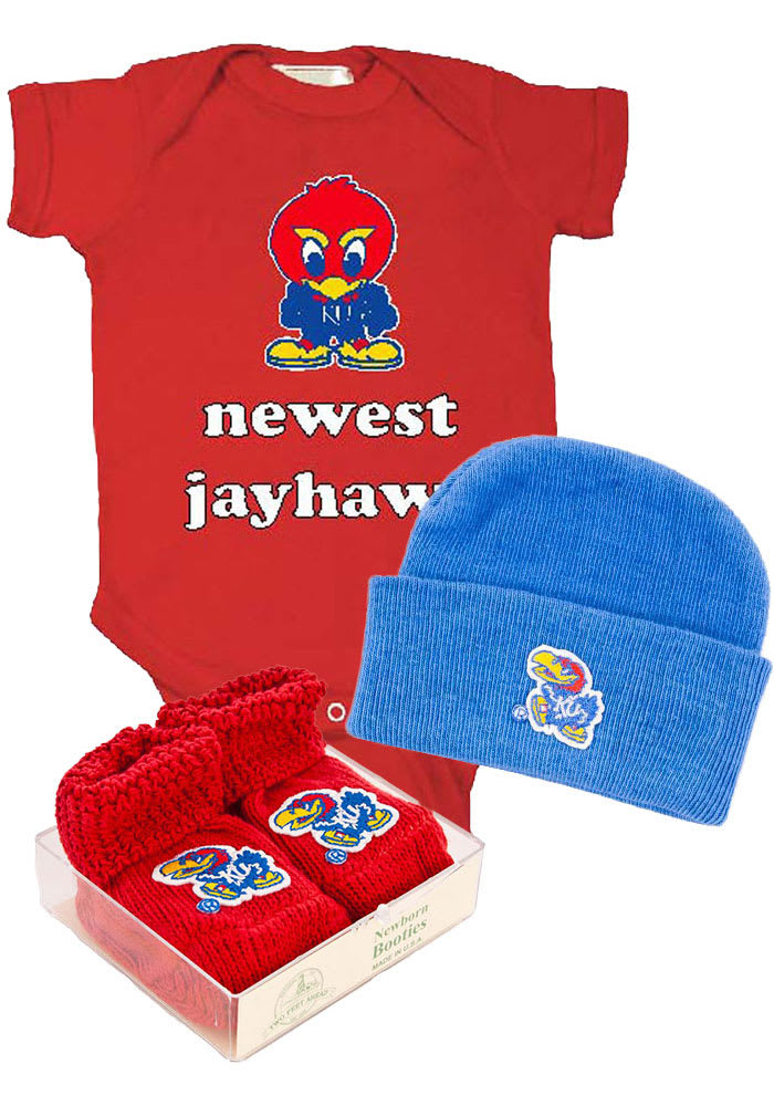 Kansas Jayhawks Baby Gift Set
