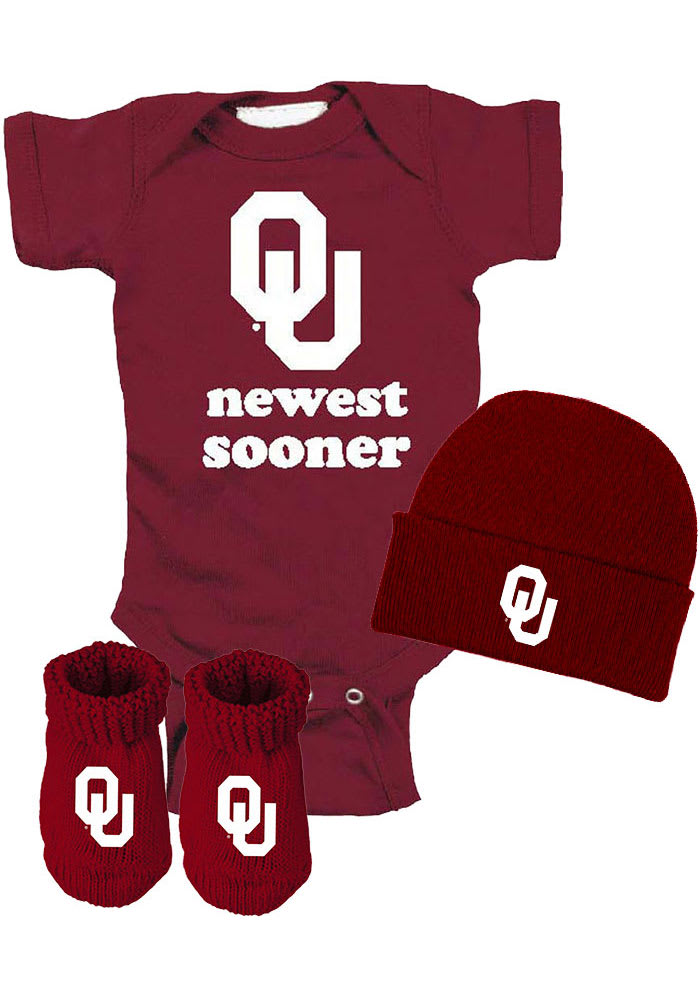 Oklahoma Sooners Baby Gift Set