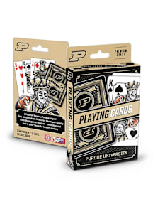 Black Purdue Boilermakers Classic Series Playing Cards
