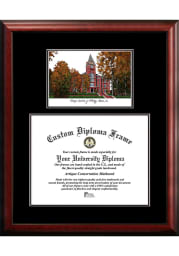 GA Tech Yellow Jackets Diplomate and Campus Lithograph Picture Frame