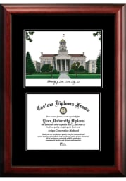 Iowa Hawkeyes Diplomate and Campus Lithograph Picture Frame