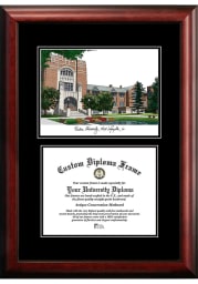 Purdue Boilermakers Diplomate and Campus Lithograph Picture Frame