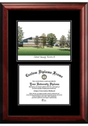 Oakland University Golden Grizzlies Diplomate and Campus Lithograph Picture Frame