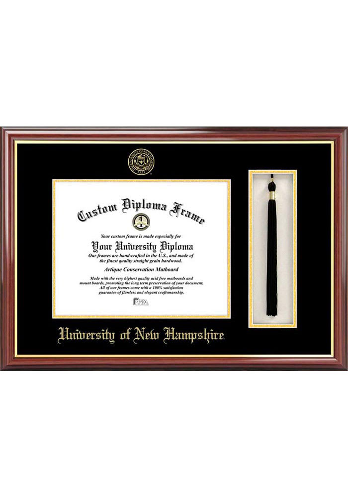 New Hampshire Wildcats Tassel Box Diploma Picture Frame