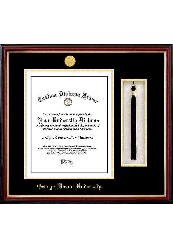 George Mason University Tassel Box Diploma Picture Frame