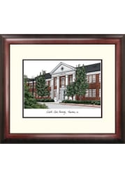 Nicholls State Colonels Campus Lithograph Wall Art