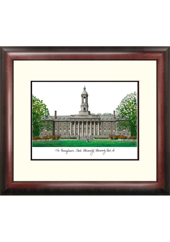 Penn State Nittany Lions Campus Lithograph Wall Art