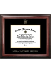 Loyola Ramblers Gold Embossed Diploma Frame Picture Frame