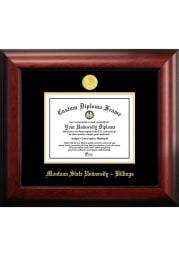 Montana State Bobcats Gold Embossed Diploma Frame Picture Frame