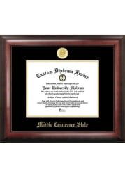 Middle Tennessee Blue Raiders Gold Embossed Diploma Frame Picture Frame