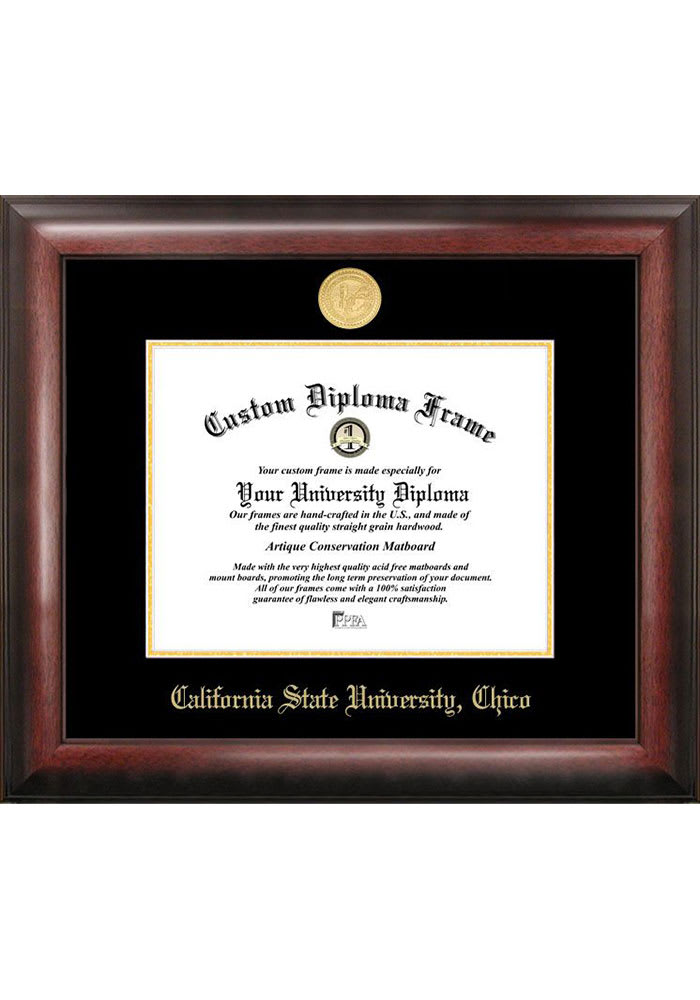 CSU Chico Wildcats Gold Embossed Diploma Frame Picture Frame