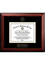 Nicholls State Colonels Gold Embossed Diploma Frame Picture Frame