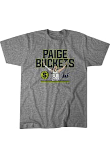 Paige Bueckers Dallas Wings Grey Buckets Short Sleeve Fashion Player T Shirt