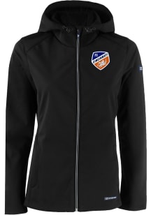 Cutter and Buck FC Cincinnati Womens Black Evoke Light Weight Jacket