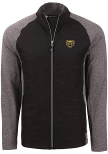 Cutter and Buck Oakland University Golden Grizzlies Mens Black Adapt Eco Medium Weight Jacket