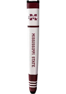 Mississippi State Bulldogs White Grip Stripe Putter Cover