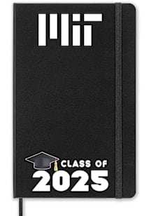 MIT Engineers Class of 25 team logo Notebook and Folder - Black