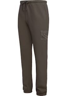 Pro Standard New York Rangers Mens Brown Neutral Sweatpants